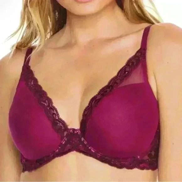 NWT Natori Feathers PORT SUMAC Bra SZ 32D - Picture 1 of 8
